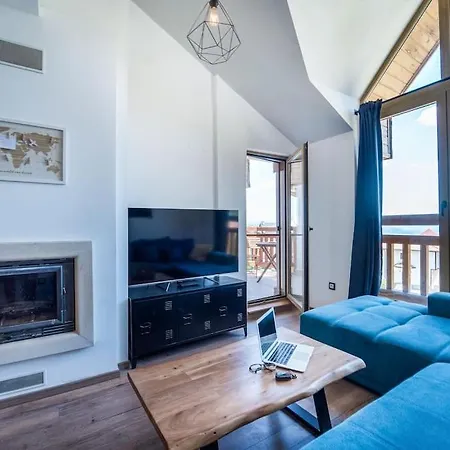 Alpin Penthouse 2 Bedroom With Fireplace And Mountain View
