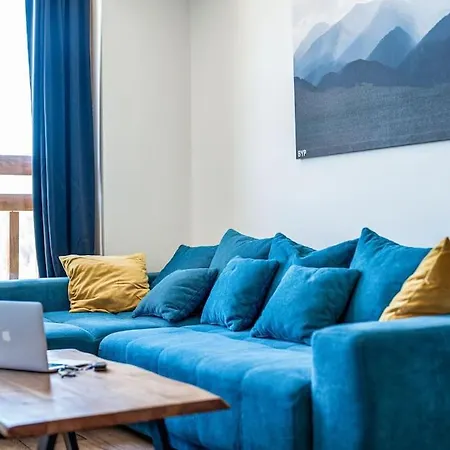 Alpin Penthouse 2 Bedroom With Fireplace And Mountain View Appartement Bansko