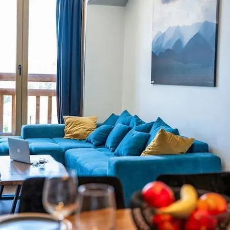 Daire Alpin Penthouse 2 Bedroom With Fireplace And Mountain View *