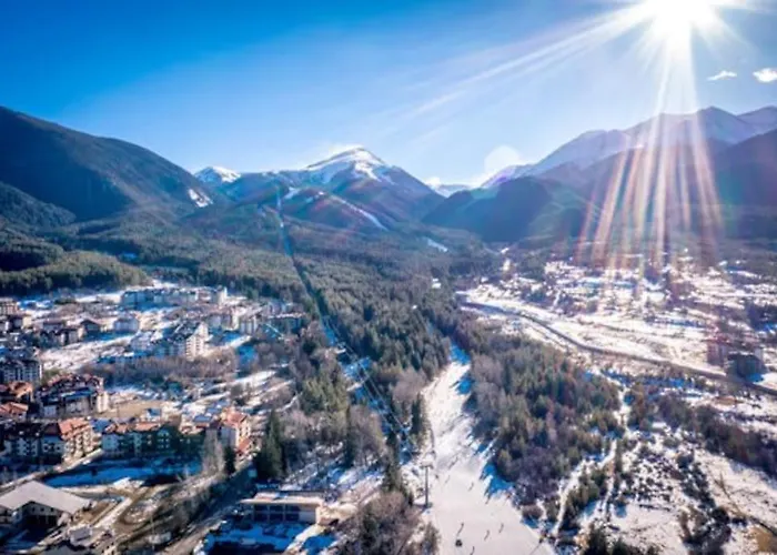 Apartment Alpin Penthouse 2 Bedroom With Fireplace And Mountain View Bansko