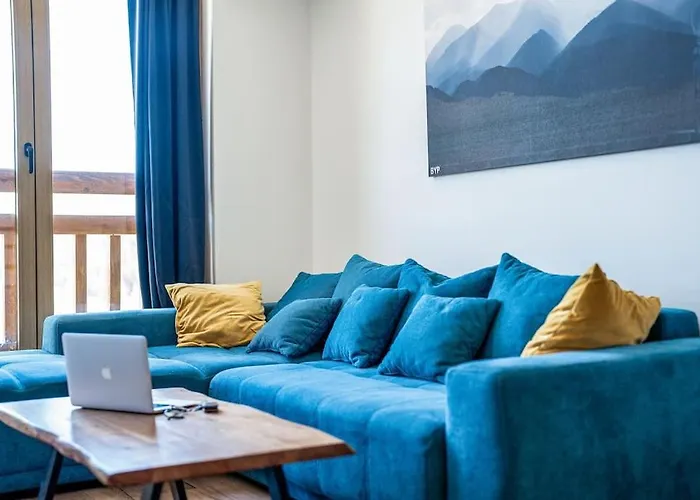 Alpin Penthouse 2 Bedroom With Fireplace And Mountain View Апартамент Банско